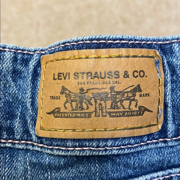 Levis 504 Slouch Flare 90s Jeans Sz 16 M 31L HTF - Picture 12 of 12